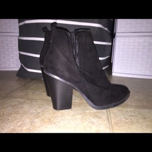 Black booties